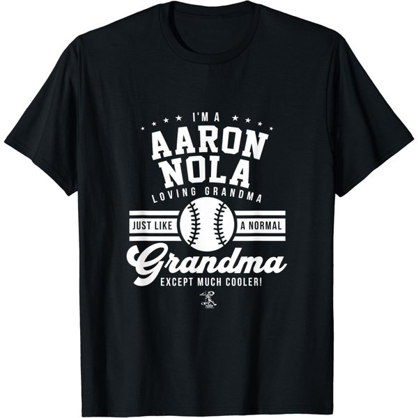 Aaron Nola Im A Loving Grandma Gameday T-Shirt-image