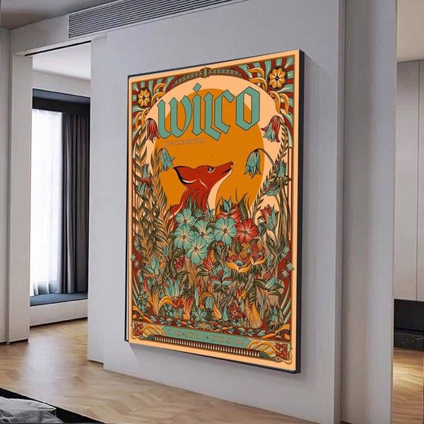 Wilco Band Tour October 22Nd Denver Co Poster-image