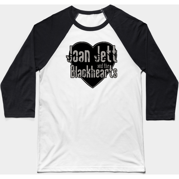 Joan Jett And The Blackhearts Logo - Joan Jett And The Blackhearts - Baseball T-Shirt-image