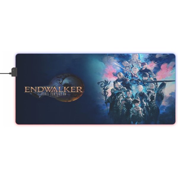 Final Fantasy Xiv Endwalker Rgb Mouse Pad | Ffxiv Led Desk Mat-image