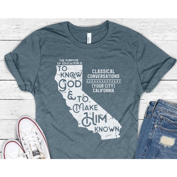 Classical Conversations To Know God And Make Him Known California Shirt-image