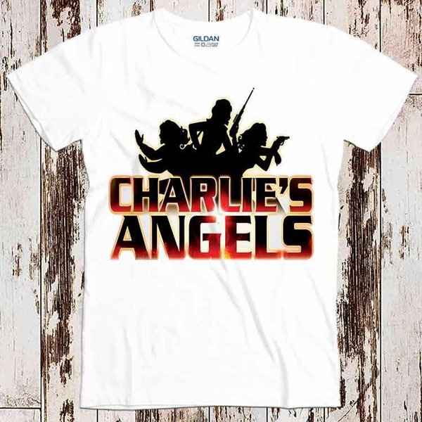 Charlie's Angels Tv Show Movie Tee Top Vintage Ladies T Shirt-image