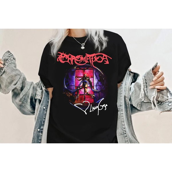 Gaga Tour Shirt, The Chromatica Ball Tour 2022 Shirt, Lady Powerful Gaga Shirt-image