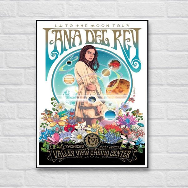 Divine Posters Lana Del Rey Musican Singer Songwrite Poster-image