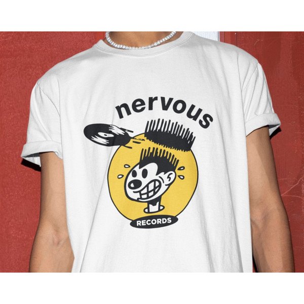Unisex Nervous Records T Shirt, Hip Hop House Shirt-image