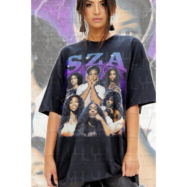Sza Shirt Sza Printed Graphic Tee-image