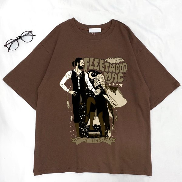 Vintage Fleetwood Mac Rumours Unisex T-Shirt, Music Rock Band T-Shirt-image