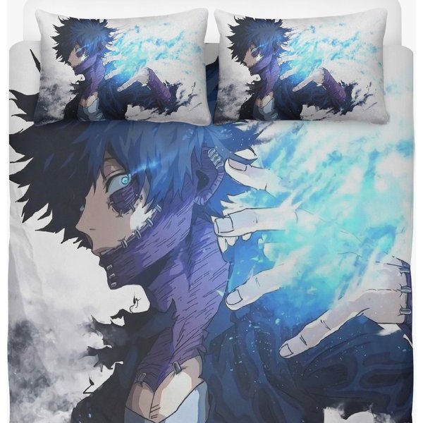 My Hero Academia Duvet, Anime Boku No Hero Bedding Set Dabi-image