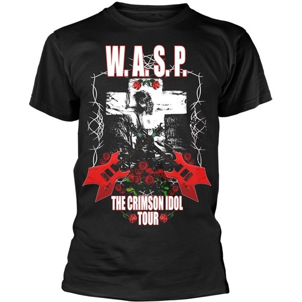 W.A.S.P. Unisex T Shirt Crimson Idol Tour-image