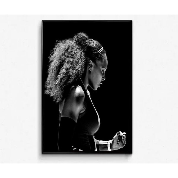 Serena Williams Tennis Sport Poster Wall Decor-image
