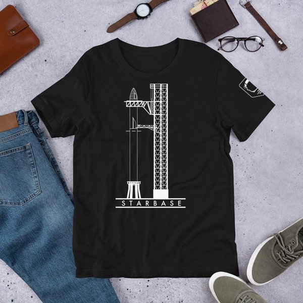 Starbase Starship Orbital Launch Pad T-Shirt-image