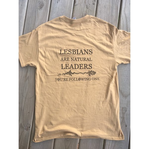 Lesbians Are Natural Leaders T Shirt-image