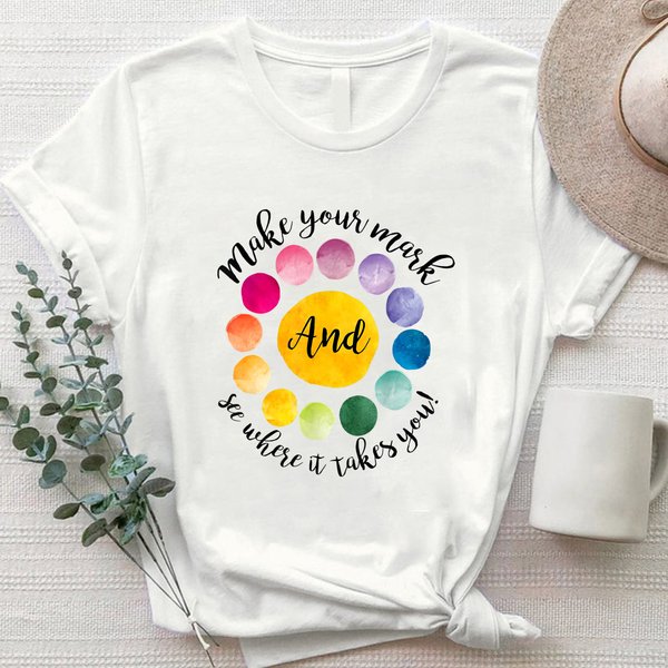 Make Your Mark Happy International Dot Day T-Shirt-image