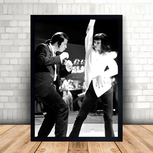 Pulp Fiction Movie Poster, Wall Art-image