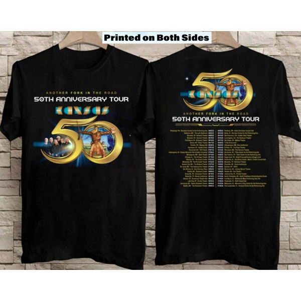 Kansas Band 50Th Anniversary T-Shirt-image