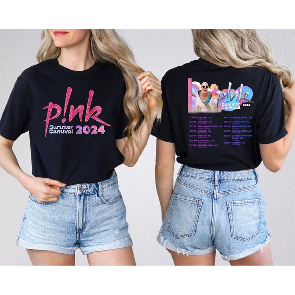 P!Nk Summer Carnival 2024 Shirt, Trustfall Album Tee, Pink Singer Tour Shirt-image
