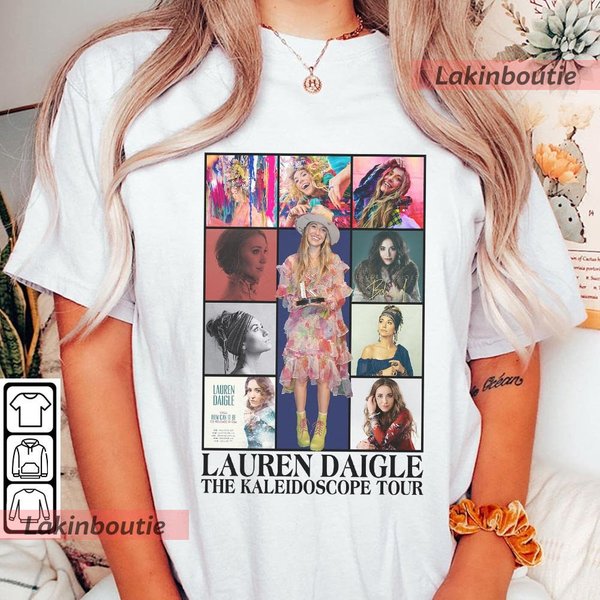 Lauren Daigle Music Shirt, Lauren Daigle The Kaleidoscopes Tour 2023 Shirt-image