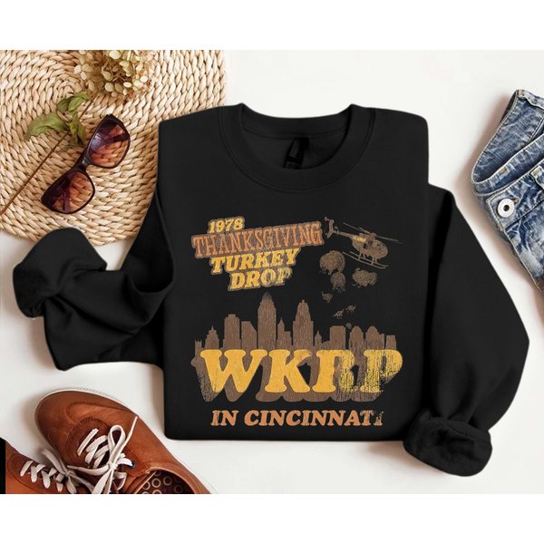 Wkrp In Cincinnati Thanksgiving Turkey Sweatshirt-image