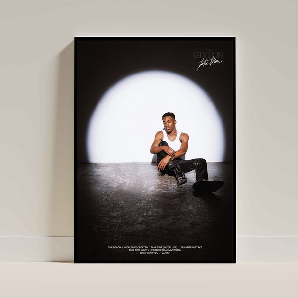 Giveon Take Time Album Art Poster - Album Cover-image
