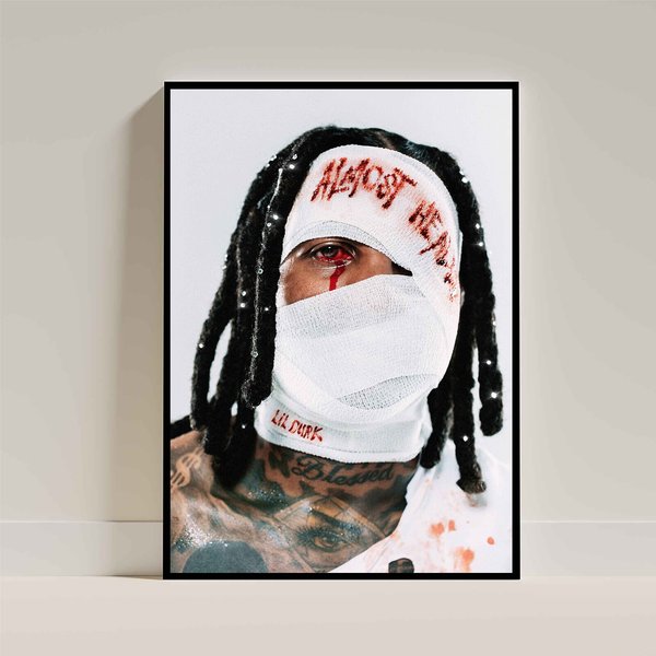 Almost Healed - Lil Durk Poster - Album Art Poster - Album Cover-image