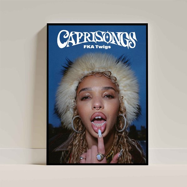 Fka Twigs Caprisongs Album Art Poster - Album Cover-image