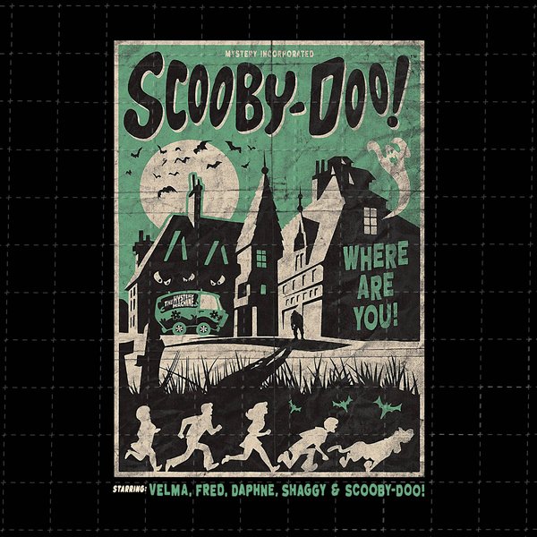 Scooby-Doo Mystery Incorporated Scary House Movie Poster-image
