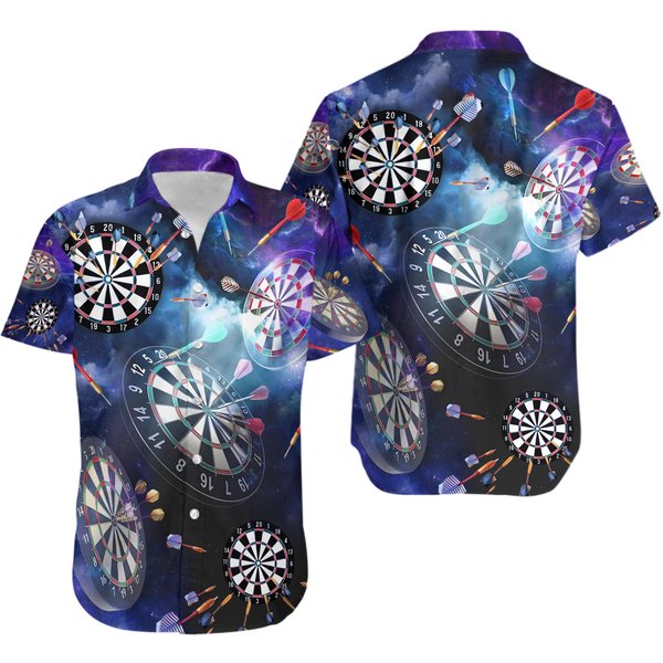 Darts Amazing Cool Into The Galaxy Hawaii Shirt-image