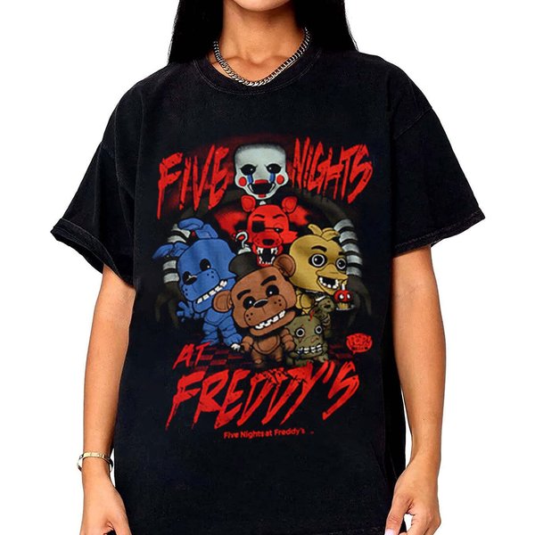 Five Nights At Freddy's Freddy & Friends Funko Pop T-Shirt-image