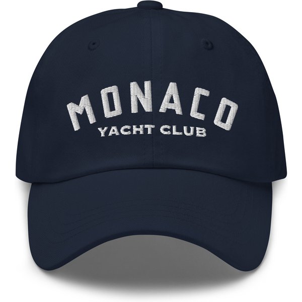 Monaco Yacht Club Baseball Cap, Monaco Racing Fan Hat-image