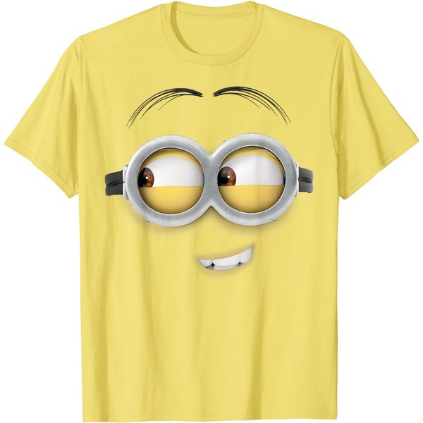 Despicable Me Minions Dave Side Smile Graphic T-Shirt-image