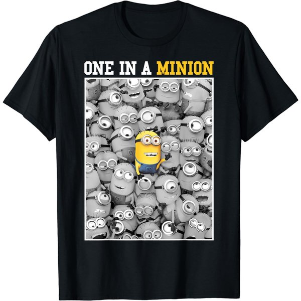 Despicable Me Minions One In A Minion Color Pop Portrait T-Shirt-image