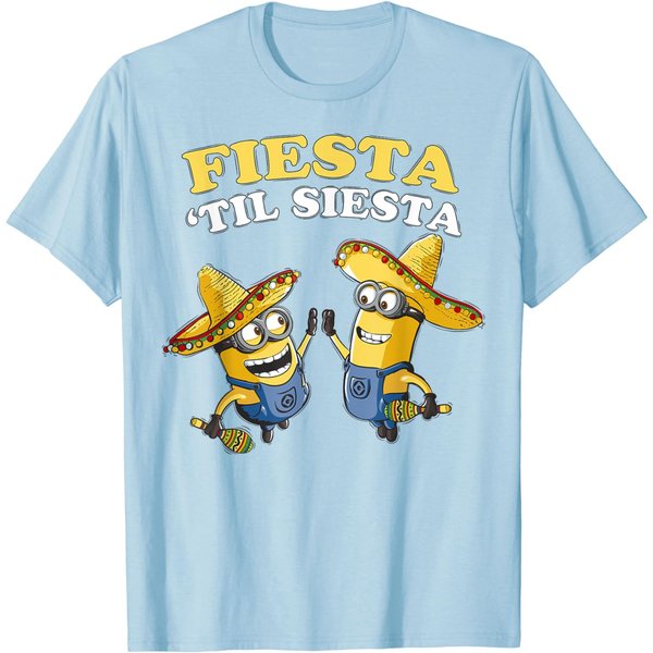 Despicable Me Minions Fiesta Til Siesta Graphic T-Shirt-image