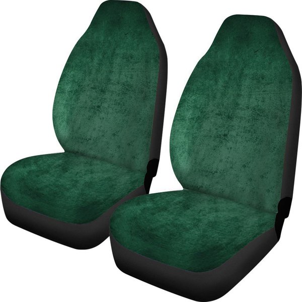 Green Grunge Car Seat Covers-image