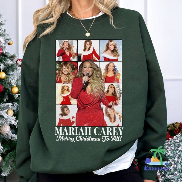 Mariah Carey Merry Christmas One And All Sweatshirt-image