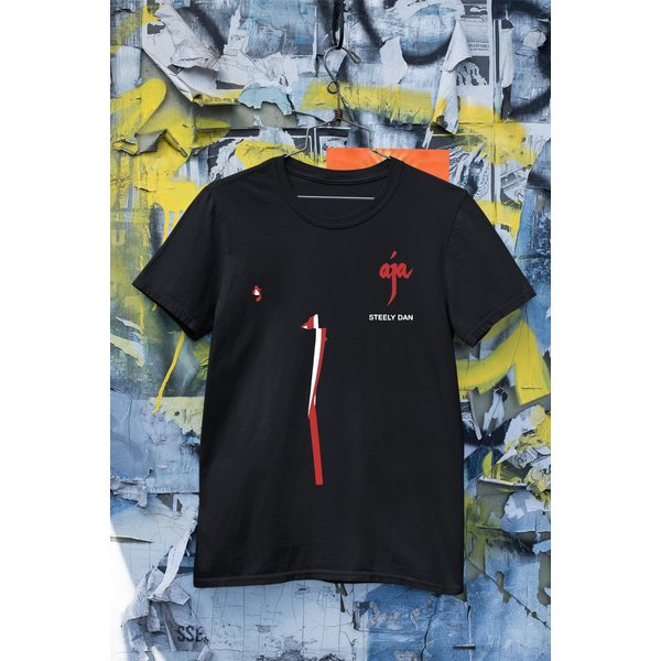Steely Dan Aja Album Cover Gift Birthday T Shirt-image