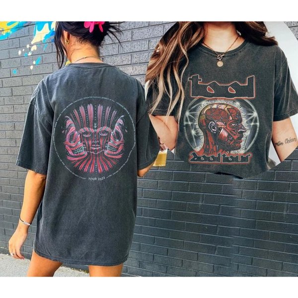 Vintage Tool Band 2023 Tour Dates T-Shirt-image
