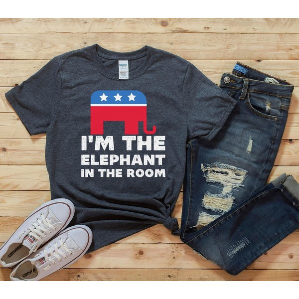 I'm The Elephant In The Room Republican Gift Shirt-image