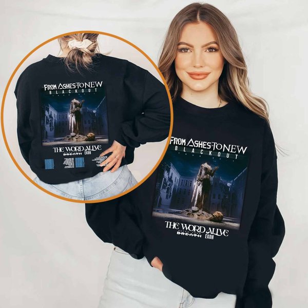 From Ashes To New 2023 Tour Shirt, From Ashes To New Band-image
