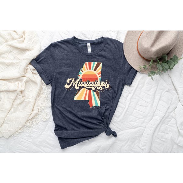 Mississippi State Shirt, Mississippi State Map-image