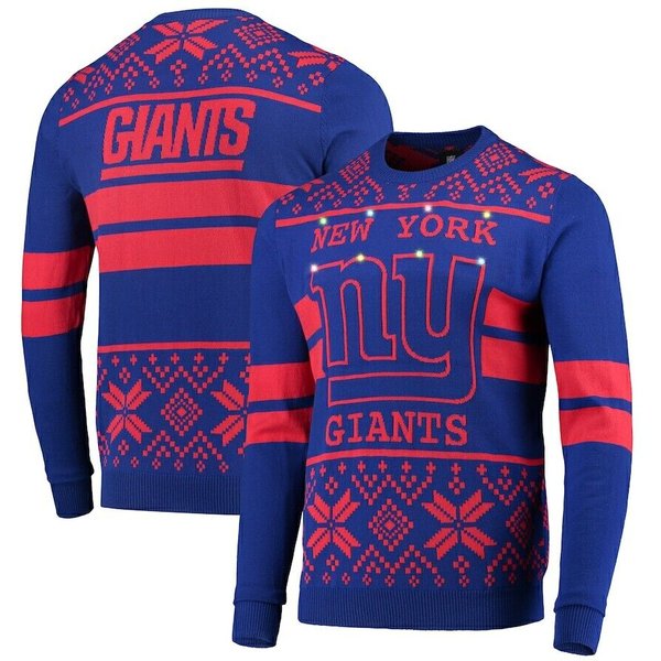Ny Giants Football Christmas Ugly Sweater Sweatshirt-image