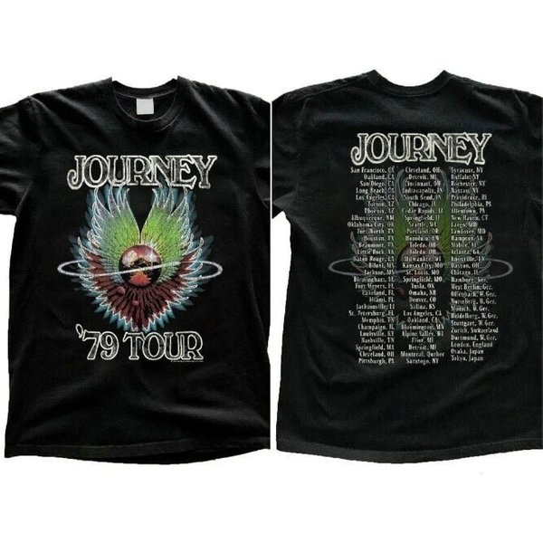 Journey Concert 1979 Tour Vintage T-Shirt-image