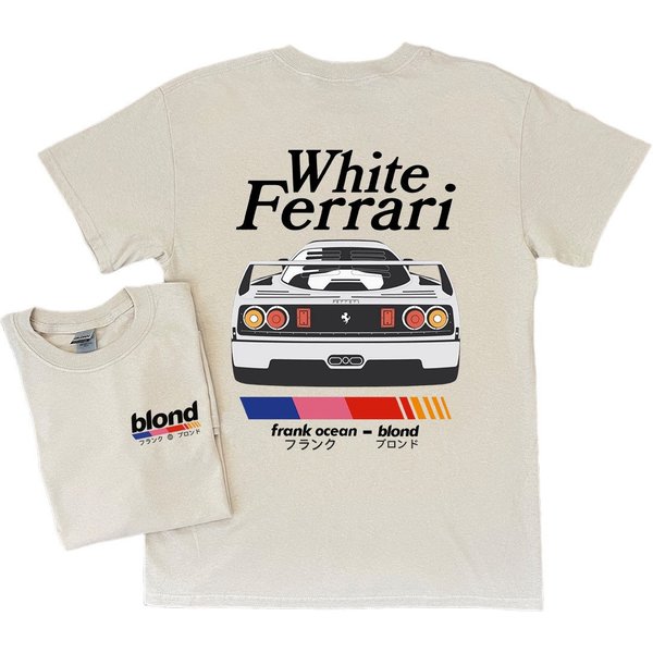 Frank Ocean Blond White Ferrar! Short Sleeve Shirt-image
