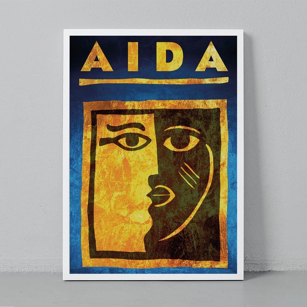 Aida Musical Premium Matte Vertical Poster-image