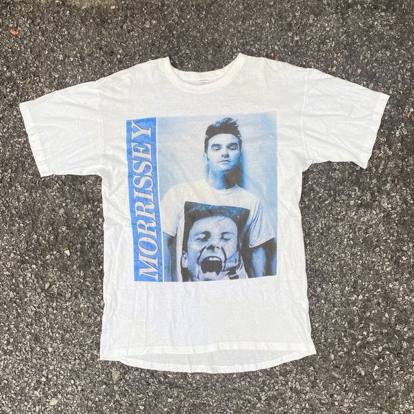 Vintage Morrissey The Smiths Band Shirt-image