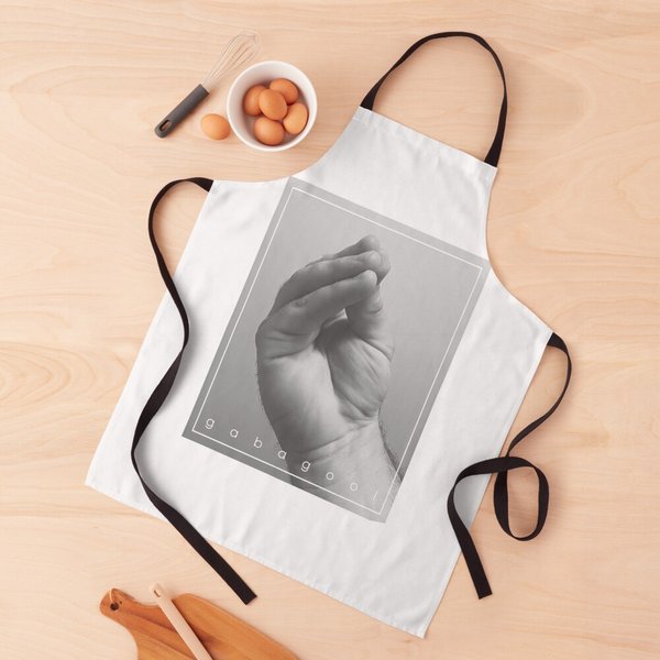 Gabagool Italian Hand Kitchen Apron-image