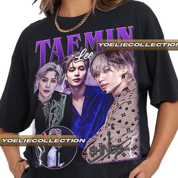 Limited Lee Taemin Vintage T-Shirt-image