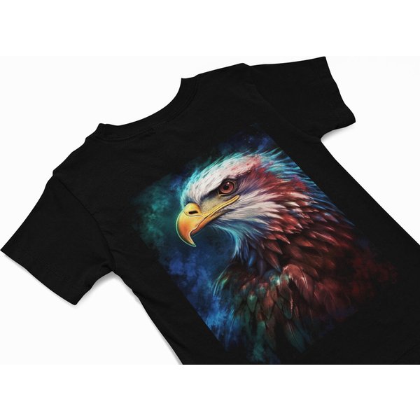 American Eagle T-Shirt, Bald Eagle Tee, Bird Of Prey T Shirt-image