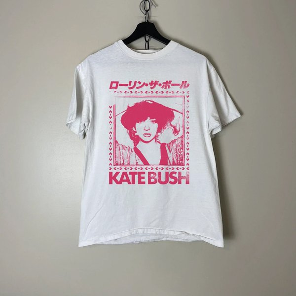Kate Bush Hounds Of Love 80S T Shirt, Kate Bush Running Up That Hill Vintage T Shirt-image