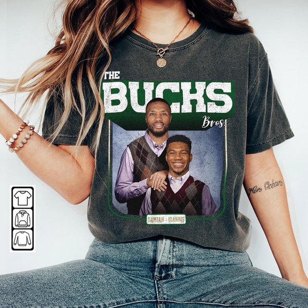 Damian Lillard Giannis Antetoko Shirt-image
