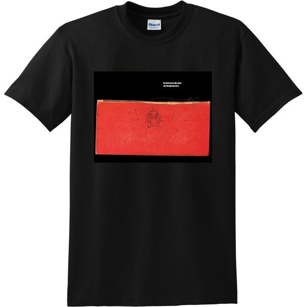 Radiohead T Shirt Amnesiac Vinyl Cd Cover-image